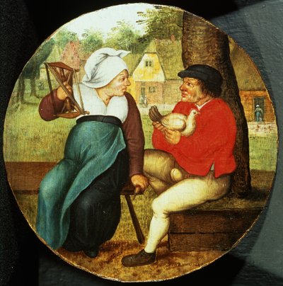 A Flemish Proverb by Pieter Brueghel the Younger